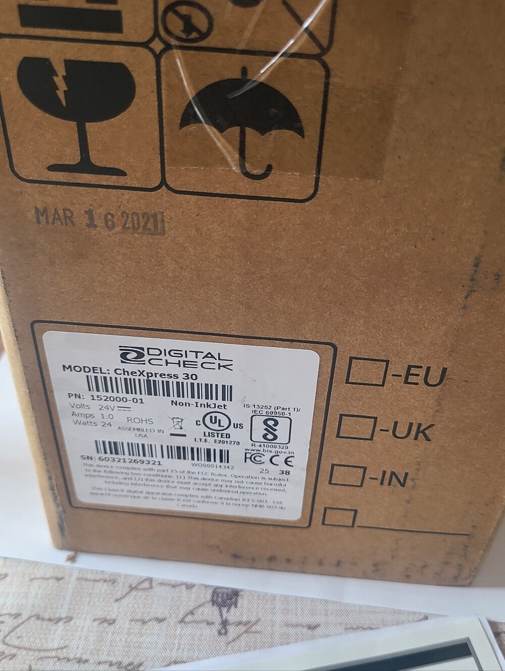 CheXpress 30 Compact Remote Digital Cheque Scanner - Picture 10 of 14